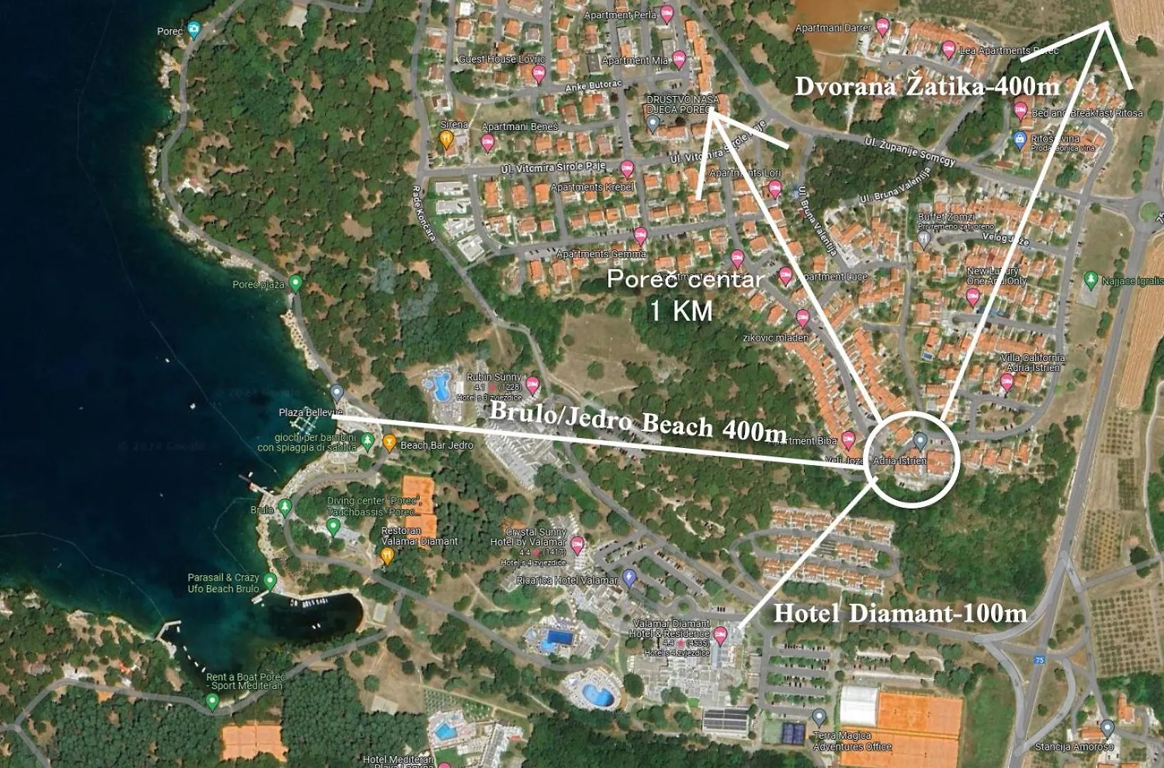 Luxury Apartment Kala 2 Poreč 0*,  Kroatien